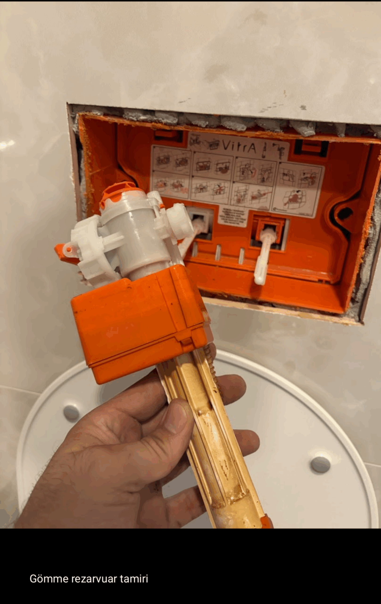 Gömme rezervuar tamiri